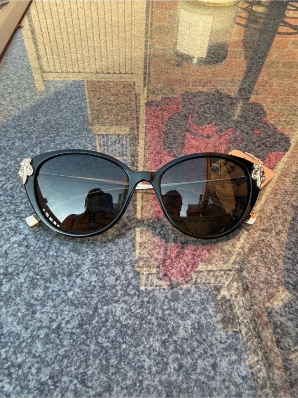 Versace Baraccomania Cat Eye Sunglasses